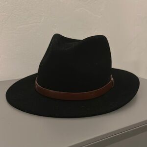 Brixton Fedora Hat with Brown Band